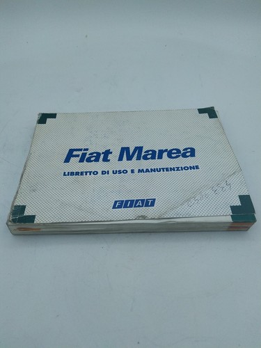 Libretto uso manutenzione - libretto, fiat
